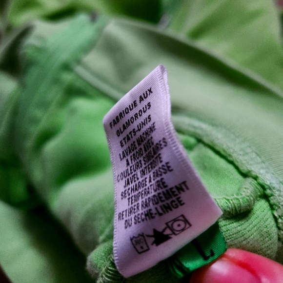 Juicy Couture Tracksuit Lime Green Velour Set  Authentic *RARE* - Picture 6 of 8